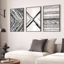 Wall Art Tribal aztèque