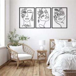3 Women Art Line