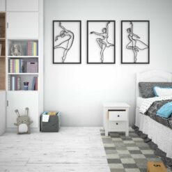 Décor d’art mural Ballerine