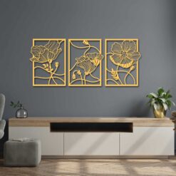 3 feuilles de ginkgo