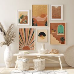 paysage de style bohème