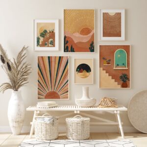 paysage de style bohème
