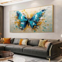 Papillon d’art mural