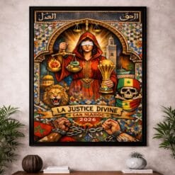 Tableau CAN Maroc – La justice divine