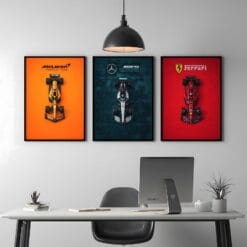 Art Formule 1 McLaren Ferrari Mercedes